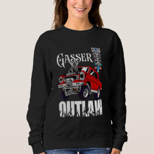 Sudadera Coche de Carreras de arrastre de vintage de clase