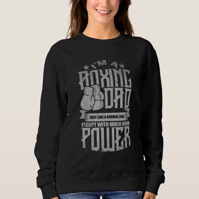 Sudadera Coche de paro de lienzo de boxeo 8 (Anverso)