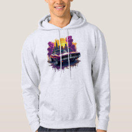 Sudadera Coche Musculoso de Estilo Callejero