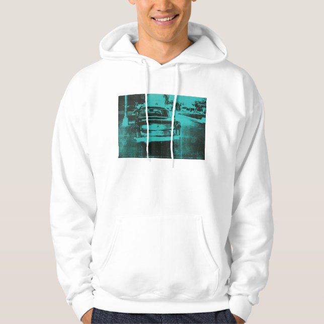 Sudadera Coche verde (Anverso)