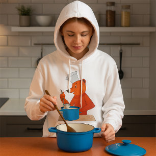Sudadera Cocina animal de la sopa de cocina del oso del che