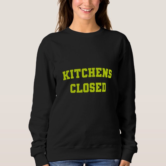 Sudadera Cocina cerrada (Anverso)