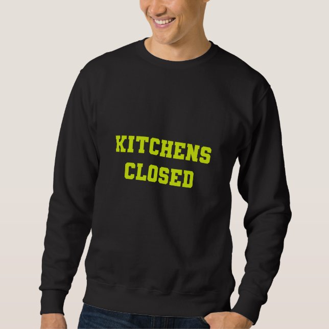 Sudadera Cocina cerrada (Anverso)
