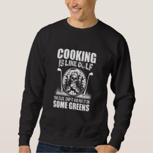 Sudadera Cocina Como Golf, El Chip De Corte Lo Puso En Algo