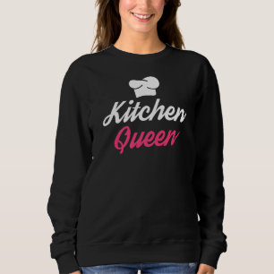 Sudadera Cocina culinaria de mujer reina de la cocina