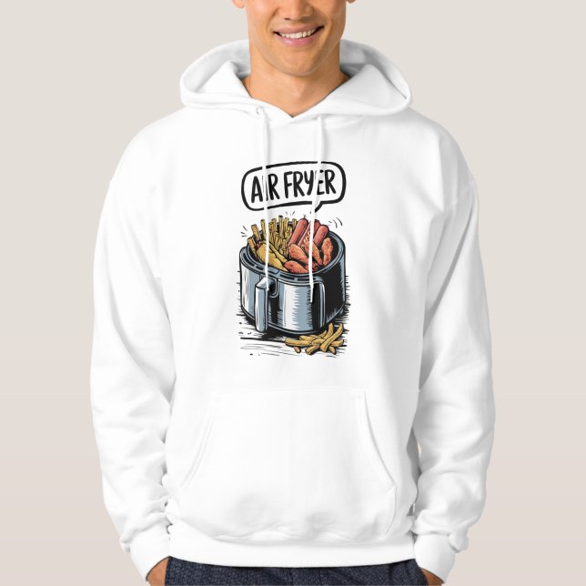 Sudadera Cocina de Air Fryer: Rápida, Sana, Deliciosa! (Anverso)