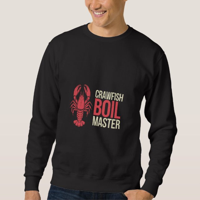 Sudadera Cocina de Cajún para el bacalao de mariscos (Anverso)