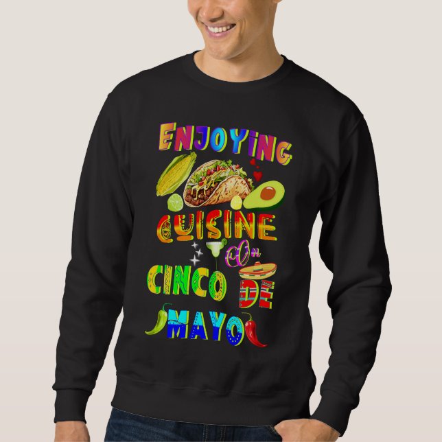 Sudadera Cocina De Cinco De Mayo (Anverso)