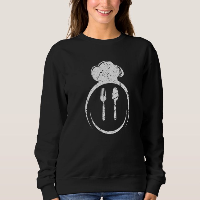 Sudadera Cocina de Cocina Sous Chef Chef Gorra Cocina Scho (Anverso)