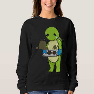 Sudadera Cocina de panadería de cocinero de tortuga equivoc