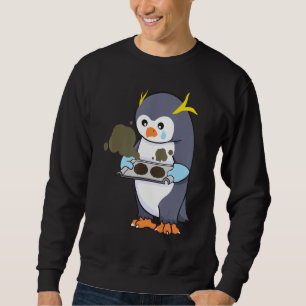 Sudadera Cocina de panadería Pingüino Falso