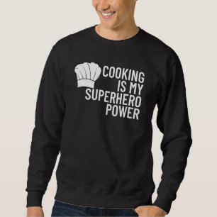 Sudadera Cocina Mi Superhéroe Power Chef Cook Grill 2