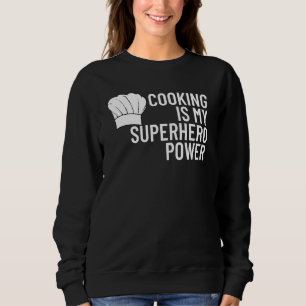 Sudadera Cocina Mi Superhéroe Power Chef Cook Grill 2