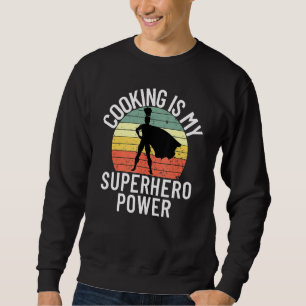 Sudadera Cocina Mi Superhéroe Power Chef Cook Grill 4