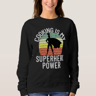 Sudadera Cocina Mi Superhéroe Power Chef Cook Grill 4