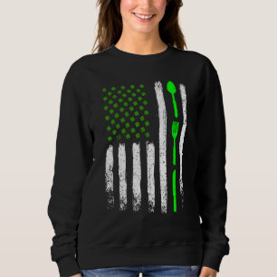 Sudadera Cocinando St Patrick's Day Vintage Irish American 