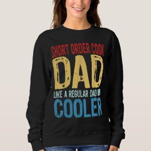 Sudadera Cocinero de pedidos cortos para hombres, papá Co