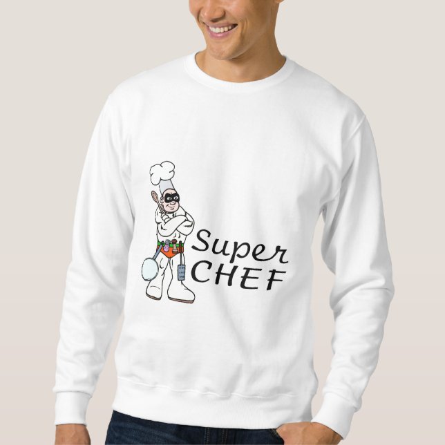 Sudadera Cocinero estupendo (Anverso)