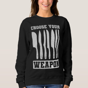 Sudadera Cocineros Eligen Su Arma Sous Chefs Cocinando