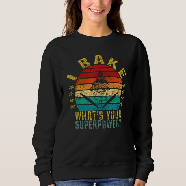 Sudadera Cocino ¿Cuál es tu retro de superpotencia? (Anverso)