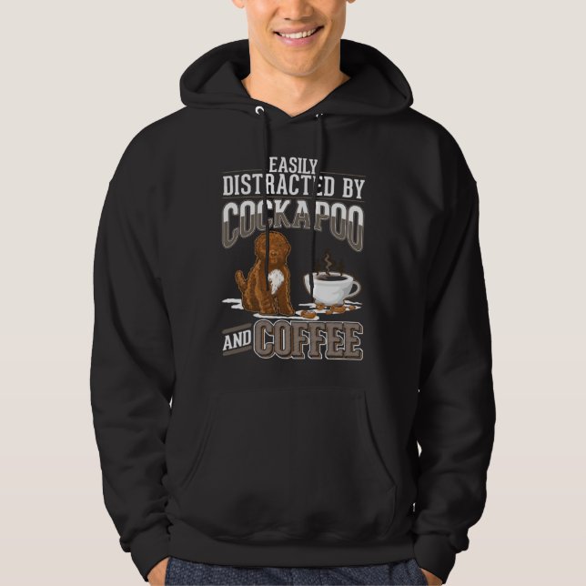 Sudadera Cockapoo And Coffee (Anverso)