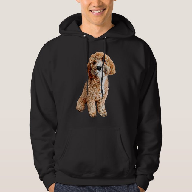 Sudadera Cockapoo Cavapoo Spoodle Doodle Puppy Perro (Anverso)