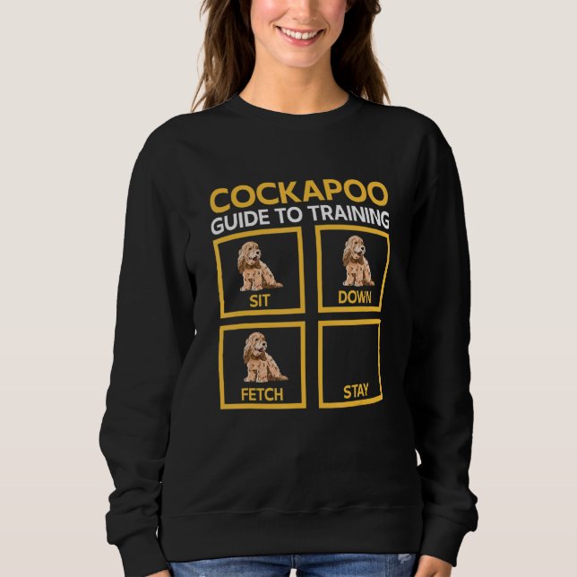 Sudadera Cockapoo Dog Owner, Cockapoo Guide To Training (Anverso)