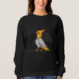 Sudadera Cockatiel Para Niños Hombres Mujeres Birb Meme