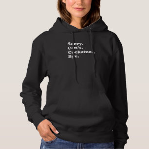 Sudadera Cockatoo Gracioso Para Hombres Mujeres Niños O Chi