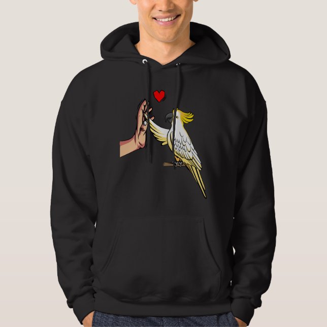 Sudadera Cockatoo Love Parrot Bird Women (Anverso)