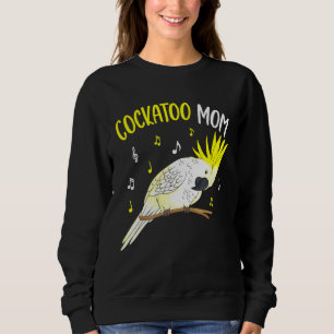 Sudadera Cockatoo Mom Parrot Bird Mujeres