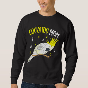 Sudadera Cockatoo Mom Parrot Bird Mujeres