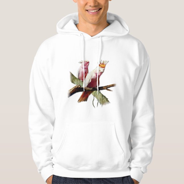 Sudadera Cockatoos rosados en reposo (Anverso)