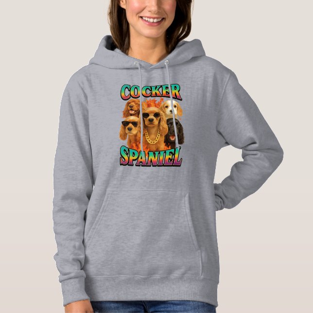 Sudadera Cocker Spaniel  (Anverso)