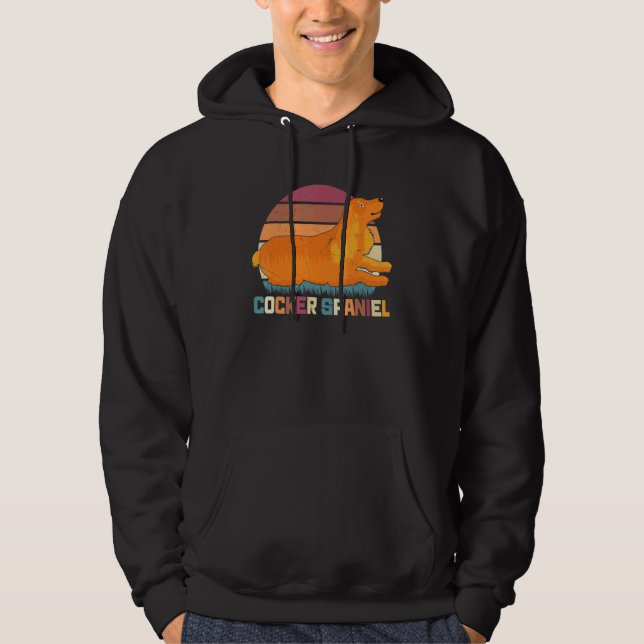 Sudadera Cocker Spaniel Cocker Spaniel Antiguo Perro 1 (Anverso)