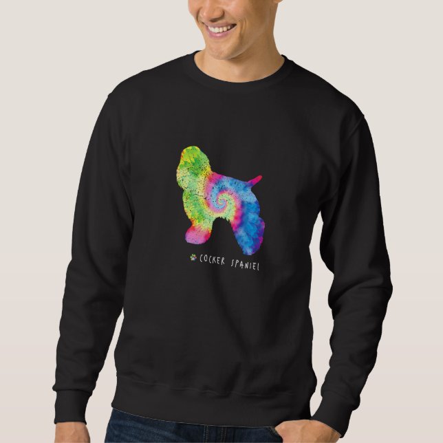 Sudadera Cocker Spaniel Cute Mascota de cachorro Perro prop (Anverso)