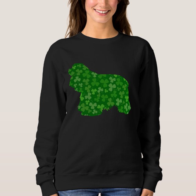 Sudadera Cocker Spaniel Día de San Patricio American Cocke (Anverso)