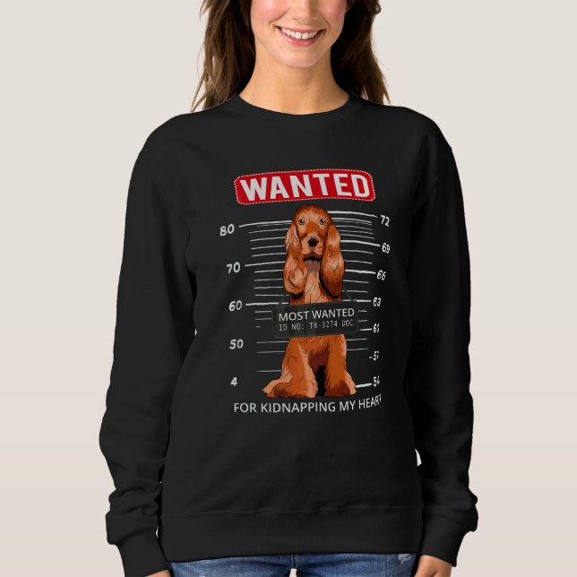 Sudadera Cocker Spaniel Inglés Raza de Perro  10 (Anverso)