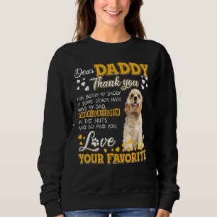 Sudadera Cocker Spaniel Querido Papi Gracias Por Ser Mi Dir
