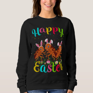 Sudadera Cockroach Huevo de Pascua Conejo Cockroach Feliz P