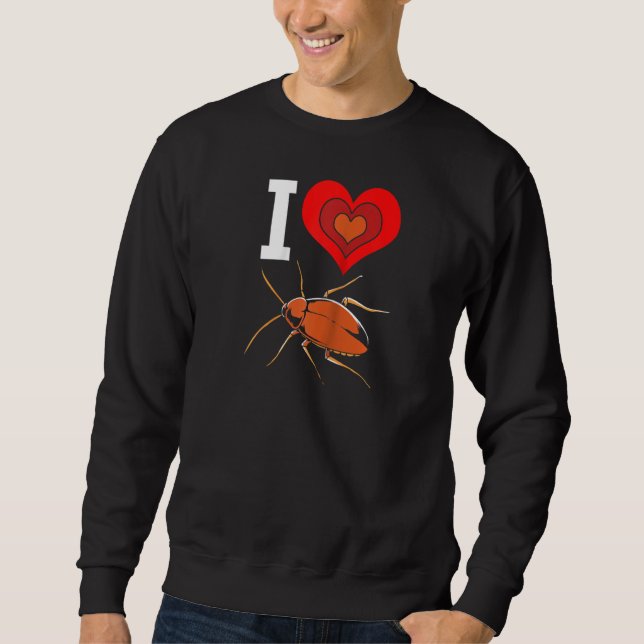 Sudadera Cockroach Love Raglan (Anverso)