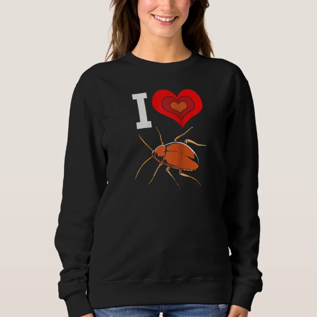 Sudadera Cockroach Love Raglan (Anverso)