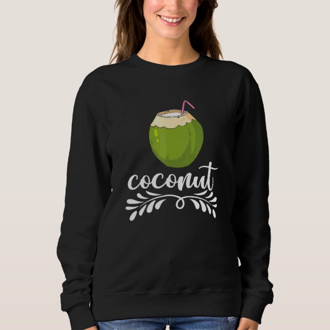 Sudadera Coco de verano Fruta Coco (Anverso)