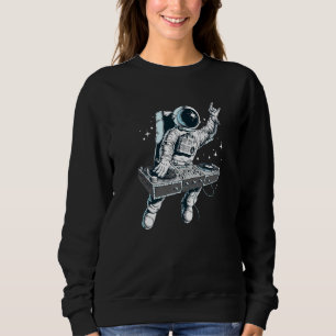 Sudadera Coco gráfico de baile de jockey de DJ astronauta e