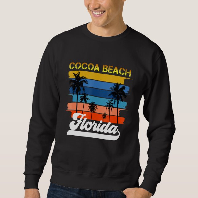 Sudadera Cocoa Beach Florida - Cocoa Beach Florida (Anverso)