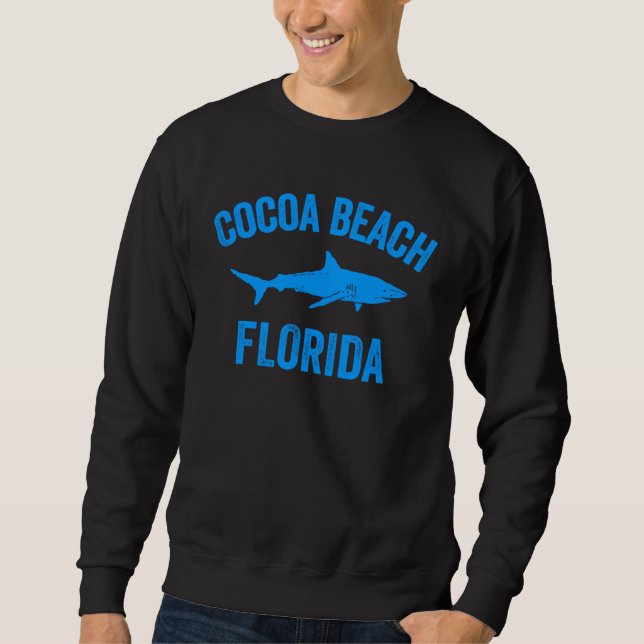 Sudadera Cocoa Beach Florida Shark Cocoa Beach Florida Shar (Anverso)