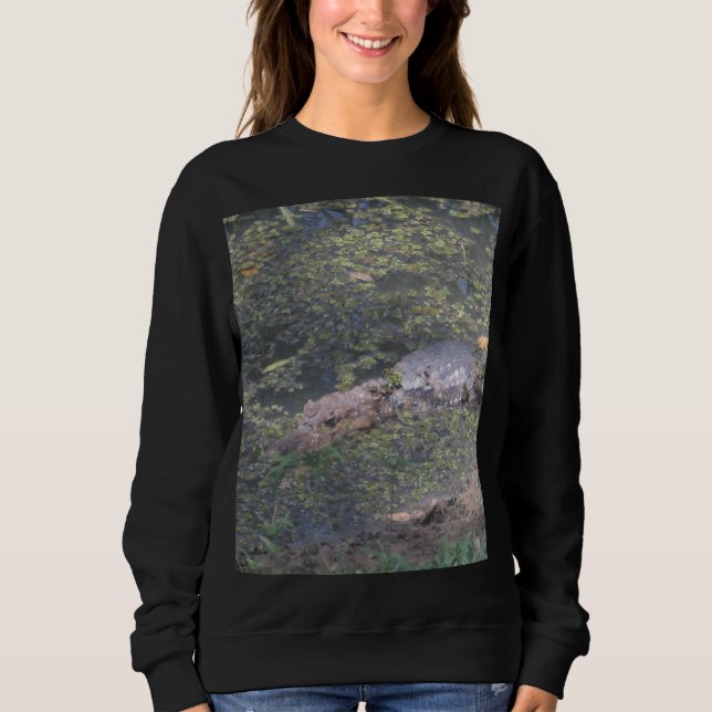 Sudadera Cocodrilo Bebé En Sudamérica (Anverso)