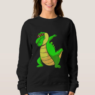 Sudadera Cocodrilo Dab Alligator Dabbing Para Niños