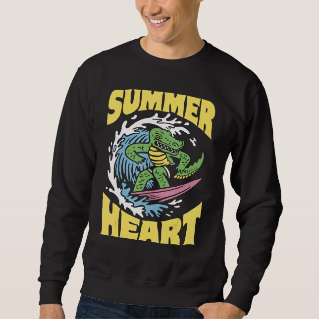 Sudadera Cocodrilo de verano para el lagarto (Anverso)