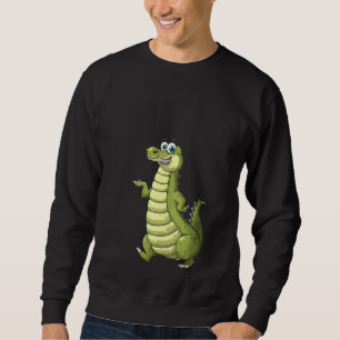 Sudadera Cocodrilo divertido para hombres mujeres niños lig
